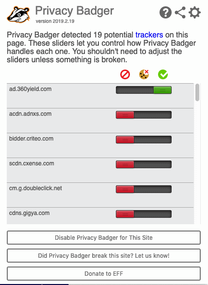 privacy badger